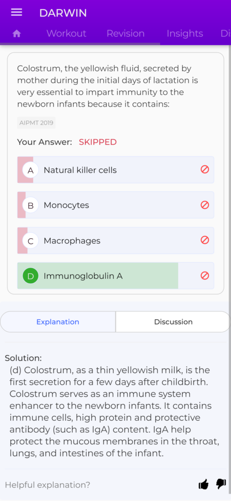 NEET biology questions